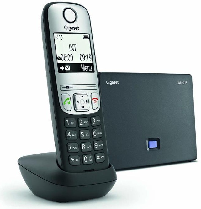 Domácí telefon Gigaset A690 IP černý