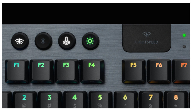 Klávesnice Logitech Gaming G915 TKL Lightspeed Tenkeyless RGB, Tactile, US bílá