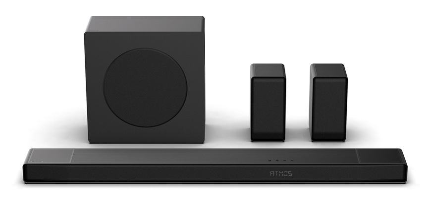 Přední pohled na soundbar Hisense AX5140Q