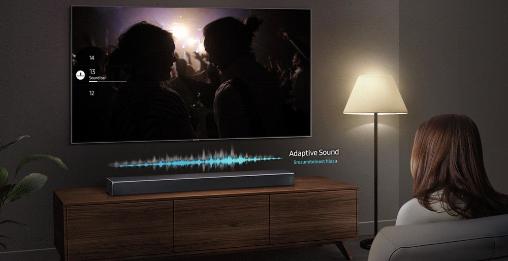 Soundbar Samsung HWQ80R černý Soundbar Samsung HWQ80R černý