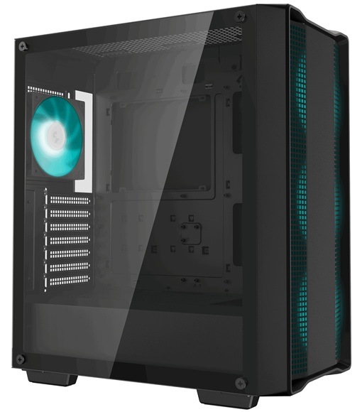 Detail obrázku PC skříně.