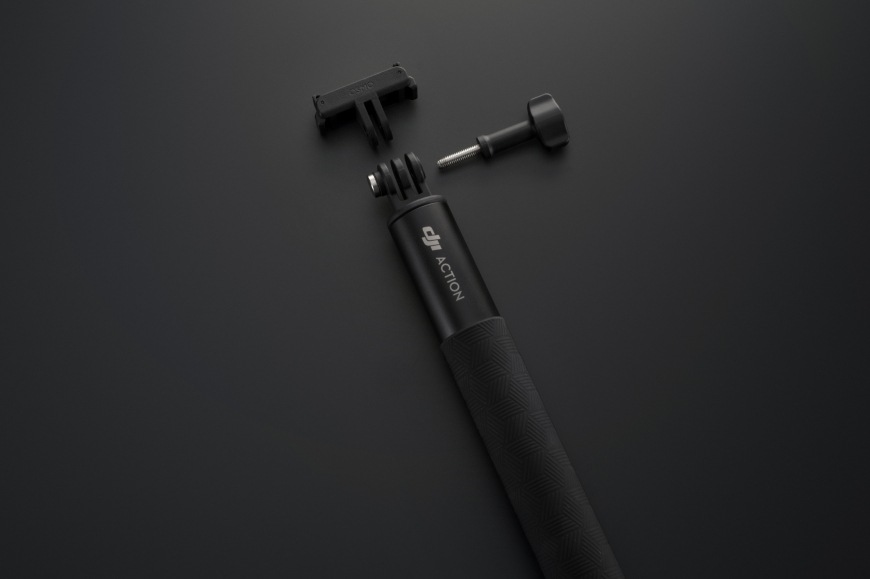 Detail selfie tyče DJI Extension Rod Kit