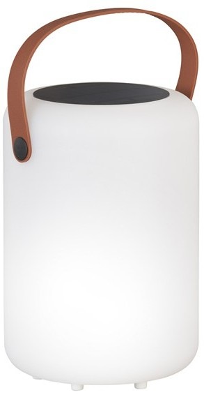 Venkovní přenosná LED lampička Fischer & Honsel v bílém designu