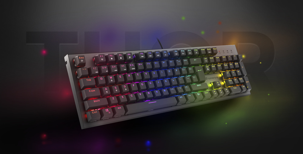 Genesis THOR 303 RGB Outemu Red CZ/SK 