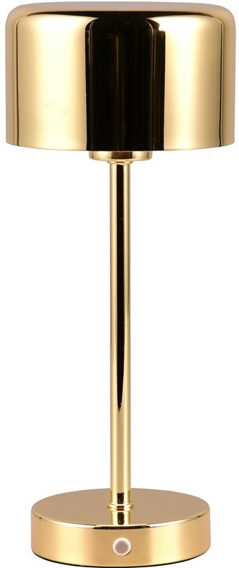 Stolní LED lampička Reality JEFF v elegantním zlatém designu