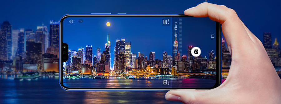 Mobilní telefon HONOR 8X 128 GB Dual SIM modrý Mobilní telefon HONOR 8X 128 GB Dual SIM modrý