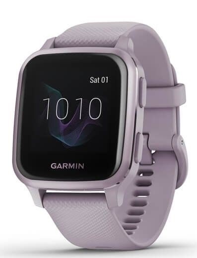 Chytré hodinky Garmin Venu Sq - Orchid/Orchid Band