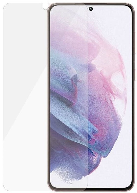 Tvrzené sklo PanzerGlass Edge-to-Edge Antibacterial na Samsung Galaxy S21+ 5G