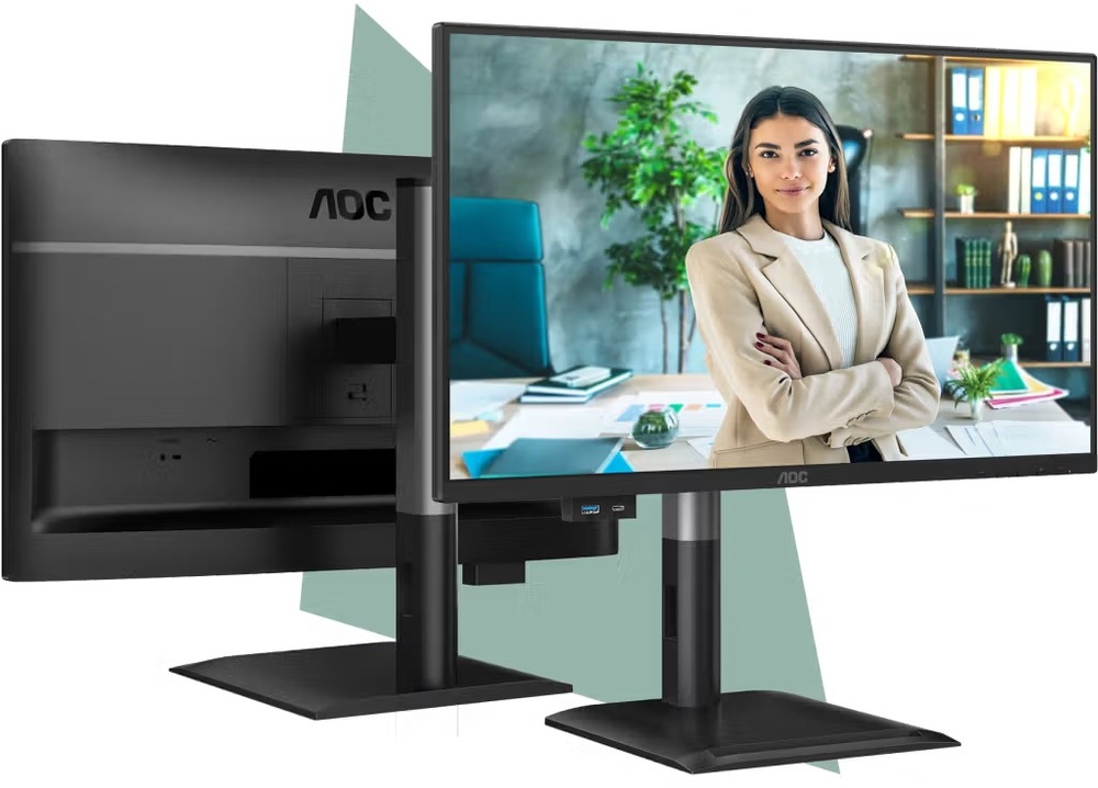 Monitor AOC 24P4CV černý Monitor AOC 24P4CV s nastavitelnou výškou stojanu