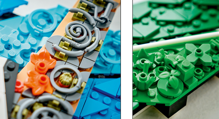 Stavebnice LEGO® Editions 43018 Lionel Messi – Okamžik vítězství Autentické prvky včetně legendárního dresu s číslem 10 připomínají Messiho slavnou kariéru.