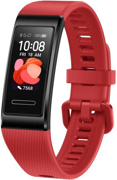 Huawei Band 4 Pro, červená