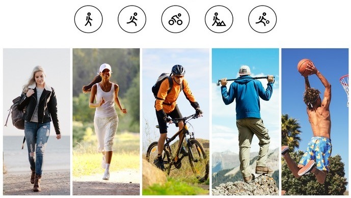 Chytré hodinky iGET FIT F20 růžové Chytré hodinky iGET FIT F20 růžové