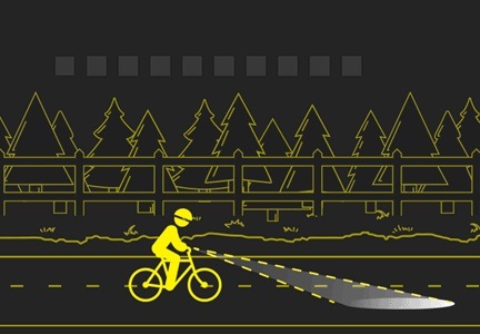 Cyklistický radar Garmin Varia RTL515, zpětný radar se zadním světlem Cyklistický radar Garmin Varia RTL515, zpětný radar se zadním světlem