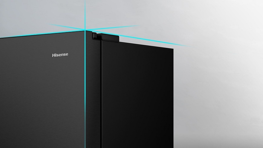 Americká lednice Hisense RS818N4TFC černá Americká chladnička Hisense RS818N4TFC, černá, skryté panty