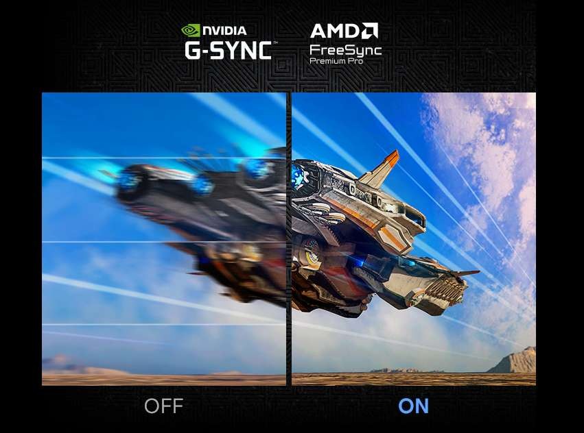 Samsung Odyssey G8 (G80SH) si rozumí i s technologií AMD FreeSync Premium Pro