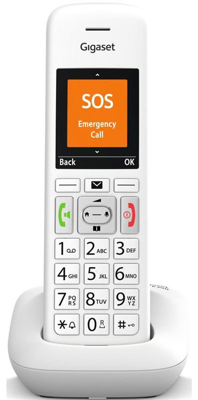 Domácí telefon Gigaset E390 bílý