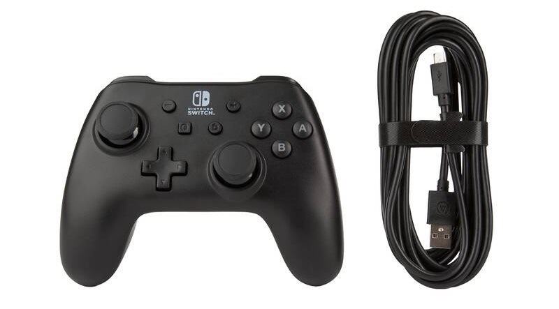 Gamepad PowerA Wired - Nintendo Switch černý