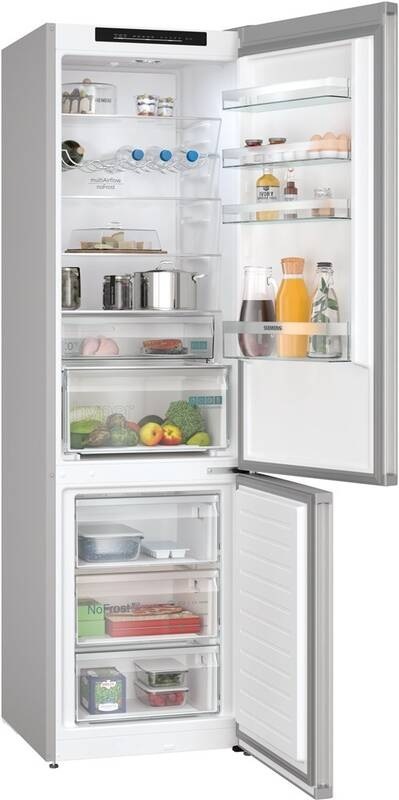 Chladnička s mrazničkou Siemens iQ300 KG39N2LDF nerez