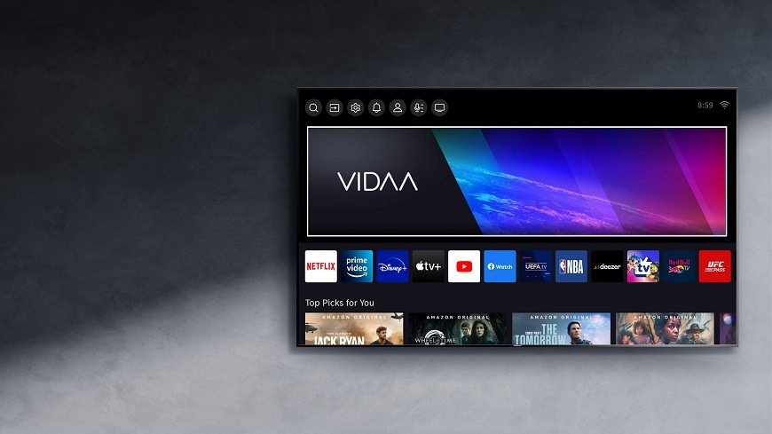 Televize Hisense 55A7KQ Televizor Hisense 55A7KQ,vidaa operační systém