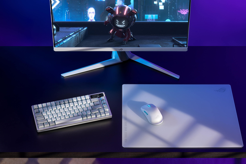 Klávesnice Asus ROG AZOTH (ROG NX RED/PBT) - US černá Klávesnice Asus ROG AZOTH (ROG NX RED/PBT) - US černá