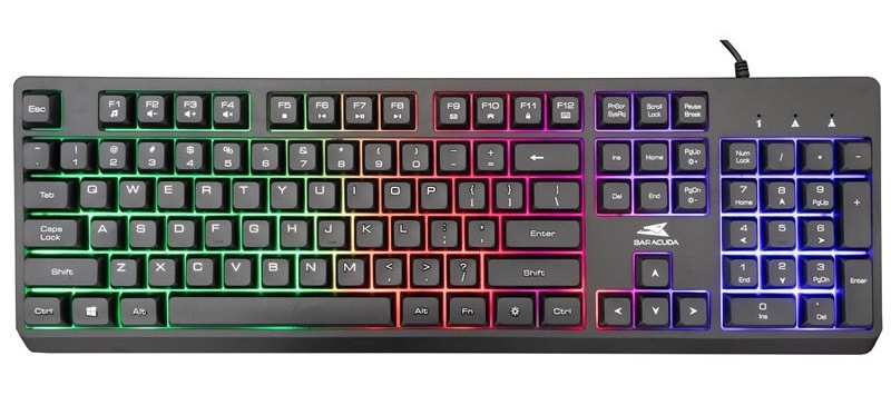 Klávesnice Baracuda STARFISH, US layout černá