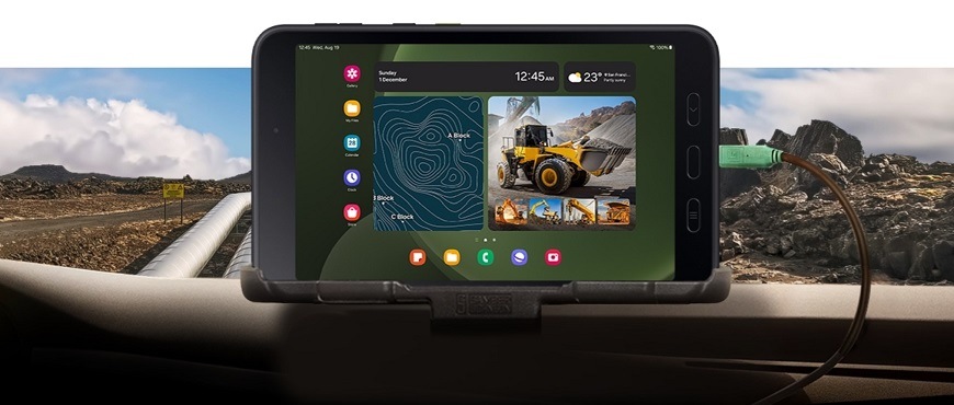 Dotykový tablet Samsung Galaxy Tab Active5 5G 6 GB / 128 GB + dotykové pero zelený