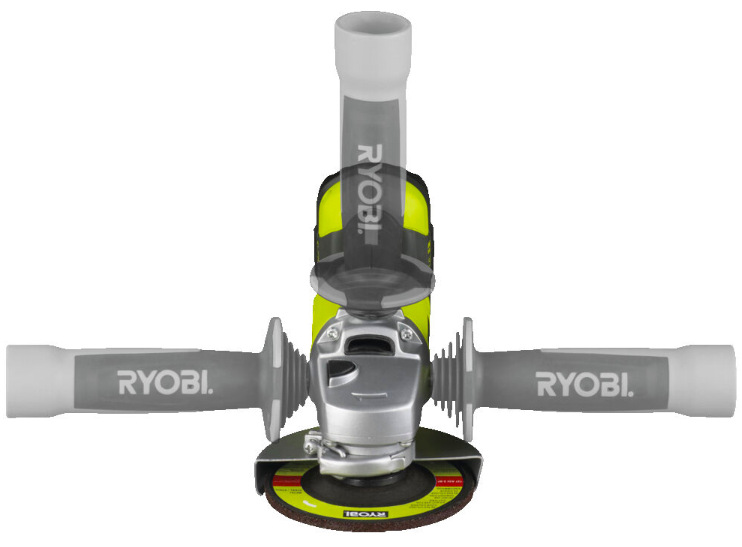 Úhlová bruska Ryobi ONE+ R18AG-0 (bez baterie)