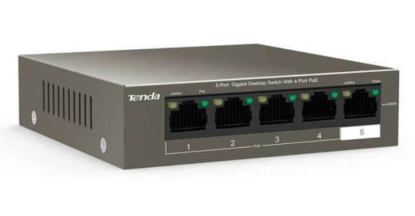 Switch Tenda TEG1105P černý