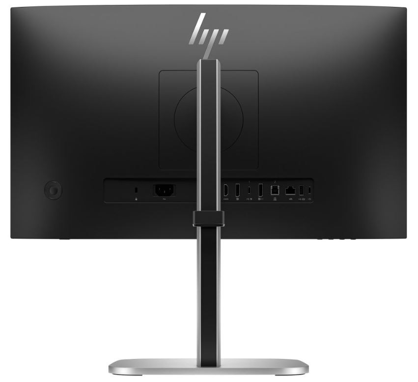 Detail monitoru HP v zadní straně
