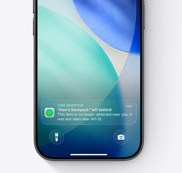 Apple AirTag (2. generace) nab&iacute;z&iacute; tak&eacute; režim ztracen&eacute;ho zař&iacute;zen&iacute;