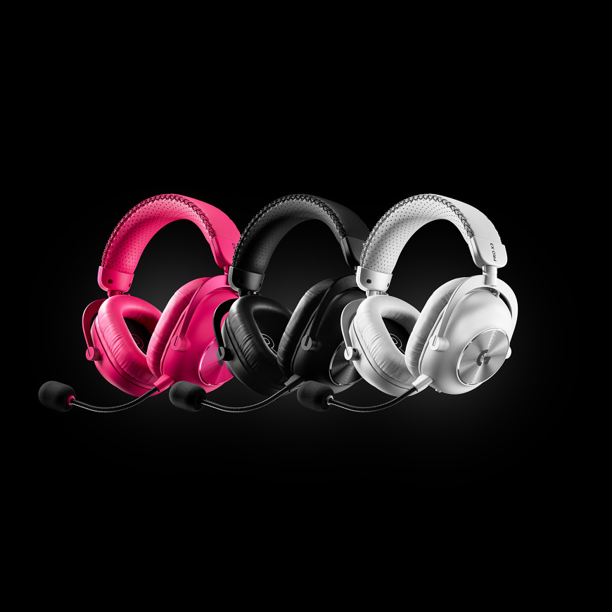 Headset Logitech PRO X3 LIGHTSPEED Wireless černý Headset Logitech PRO X 3 LIGHTSPEED Wireless ve více variantách vedle sebe