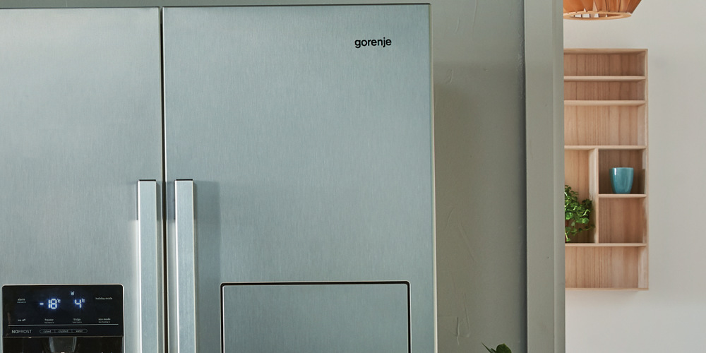 Americká lednice Gorenje Superior NRS9181VX nerez Americká lednice Gorenje Superior NRS9181VX nerez