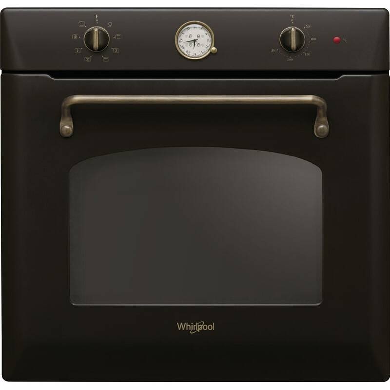 Trouba Whirlpool Retro WTA C 8411 SC AN antracitová Trouba vestavná Whirlpool WTA C 8411 SC AN, Retro