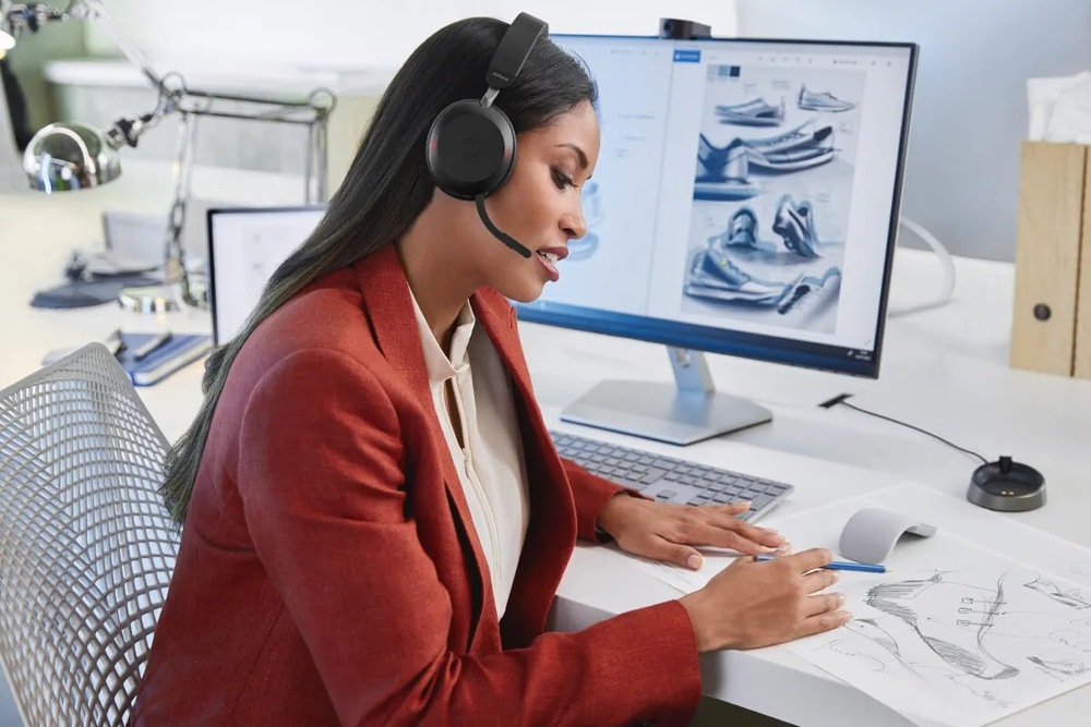 Headset Jabra Evolve2 75, USB-C, MS Stereo černý Headset Jabra Evolve2 75, USB-C, MS Stereo černý