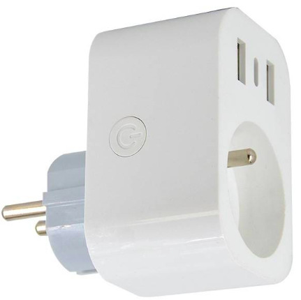 Chytrá zásuvka IMMAX NEO LITE SMART, typ E, 2x USB, 1x USB-C, TUYA bílá Chytrá zásuvka IMMAX NEO LITE SMART, typ E, 2x USB, 1x USB-C, TUYA - bílá