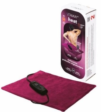 Vyhřívací podložka VITAMMY HEAT červená