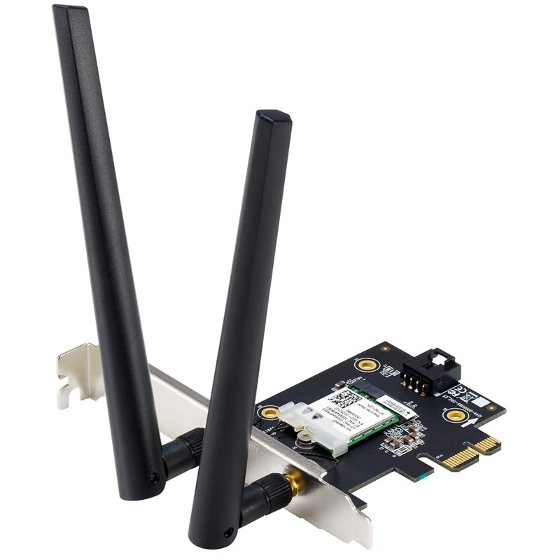Síťová karta Asus PCE-AXE5400 AXE5400 PCIe Wi-Fi 6E, Bluetooth 5.2