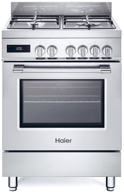 Kombinovaný sporák Haier HGM64TC1XS nerez