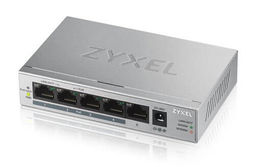 Switch ZyXEL GS1005HP stříbrný