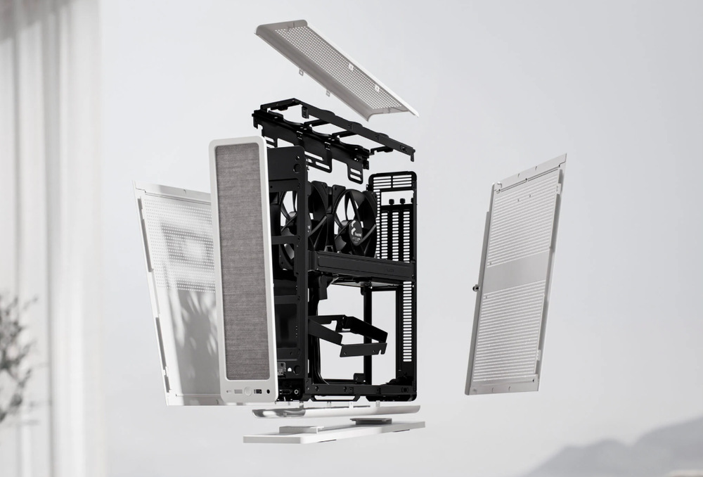 Case FRACTAL DESIGN Ridge PCIe 4.0 bílá