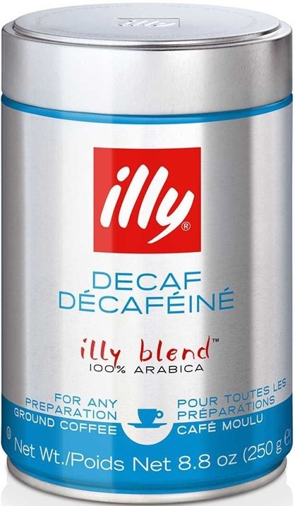 Káva mletá Illy bez kofeinu 250 g