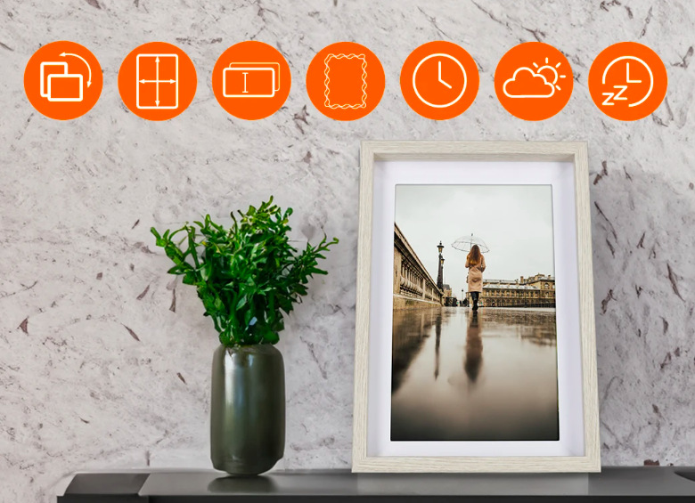 Fotorámeček digitální Rollei Smart Frame WiFi 108