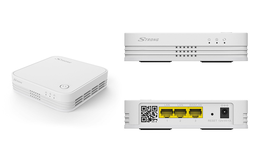 Přístupový bod (AP) Strong ATRIA Wi-Fi Mesh Home Kit 1200 - sada bílý