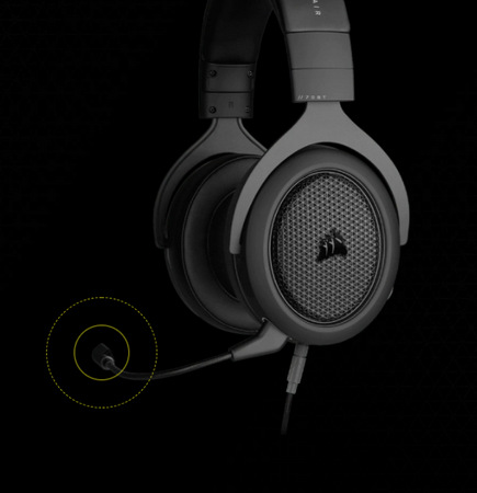 Headset Corsair HS70 Bluetooth černý