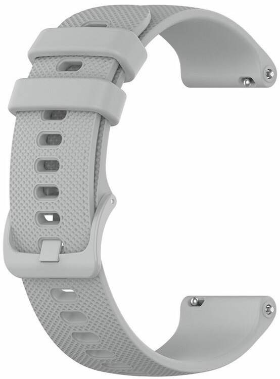 Řemínek RhinoTech univerzální silikonový Quick Release 18mm šedý
