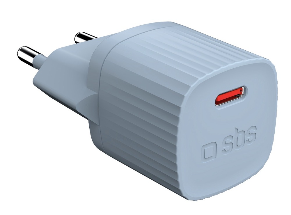 Nabíječka do sítě SBS Eco 1x USB-C, 25 W, PD zelená