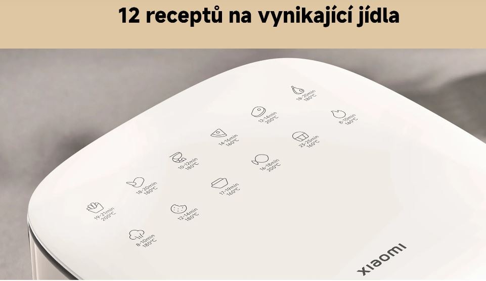 Fritéza horkovzdušná Xiaomi Essential 6L EU bílá