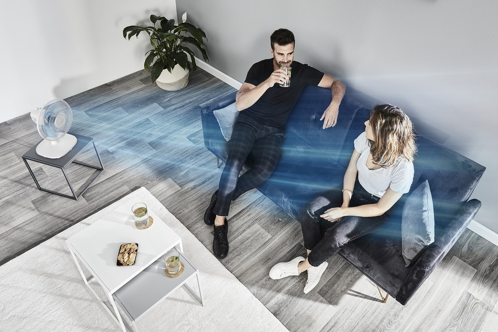 Ventilátor stolní Rowenta VU2330F2 Essential+ bílý Rowenta VU2330F2 Essential+