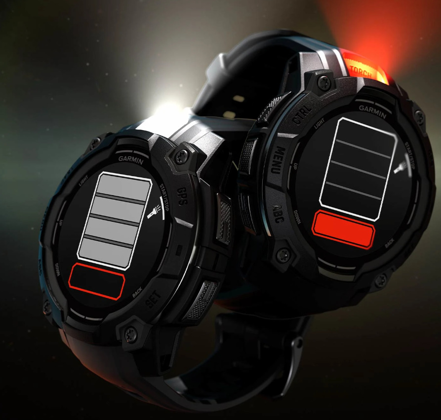 Chytré hodinky Garmin Instinct 3 - 50 mm AMOLED černé