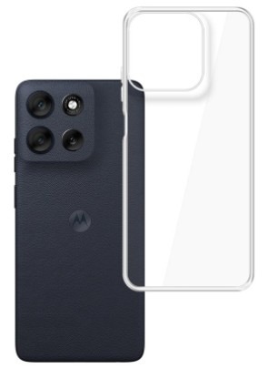 Kryt na mobil 3mk Armor Case na Motorola Moto G56 - průhledný